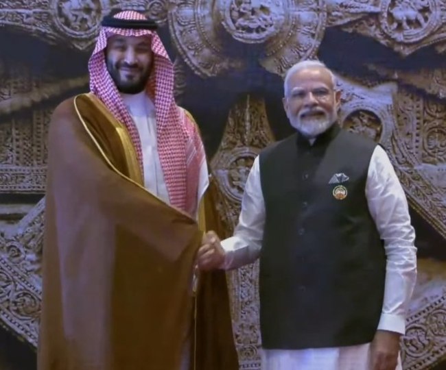Crown Prince of Saudi Arabia reaches India Pavilion