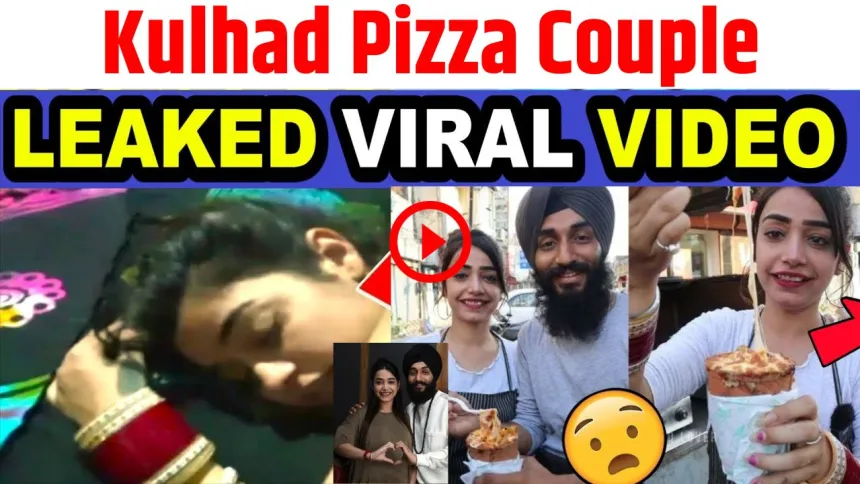 Kulhad Pizza Couple Video Viral