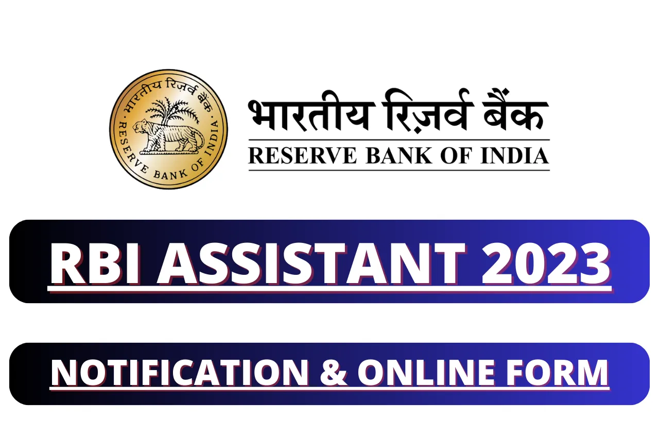 RBI Assistant Recruitment 2023 Notification Released