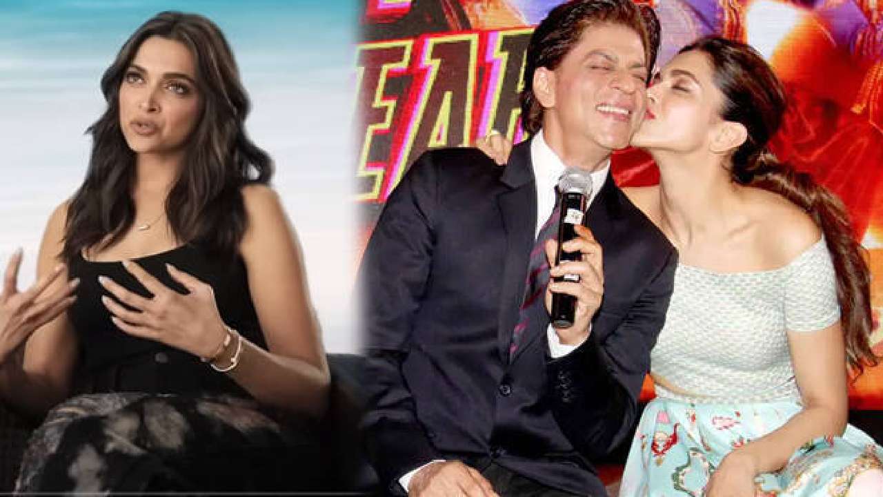 Shahrukh and Atlee's Trick Deepika kiss srk 
