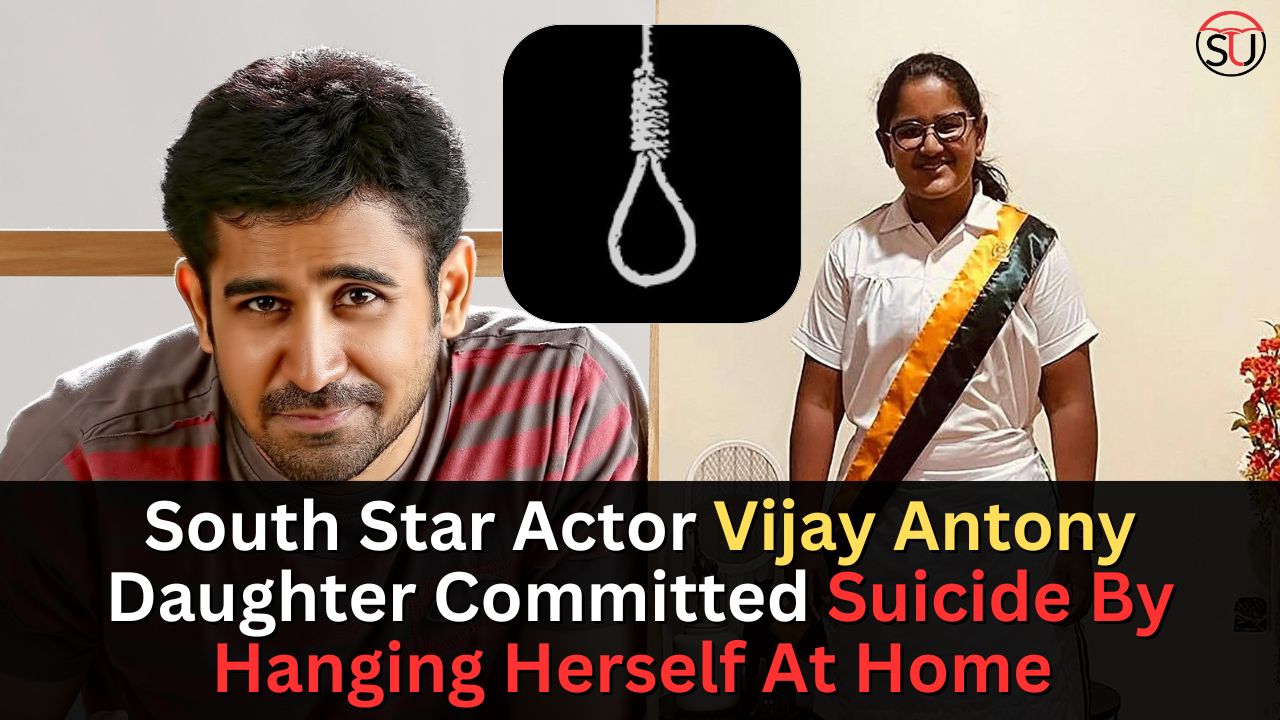 South Star Actor Vijay Antony Daughter Committed Suicide By Hanging Herself At Home