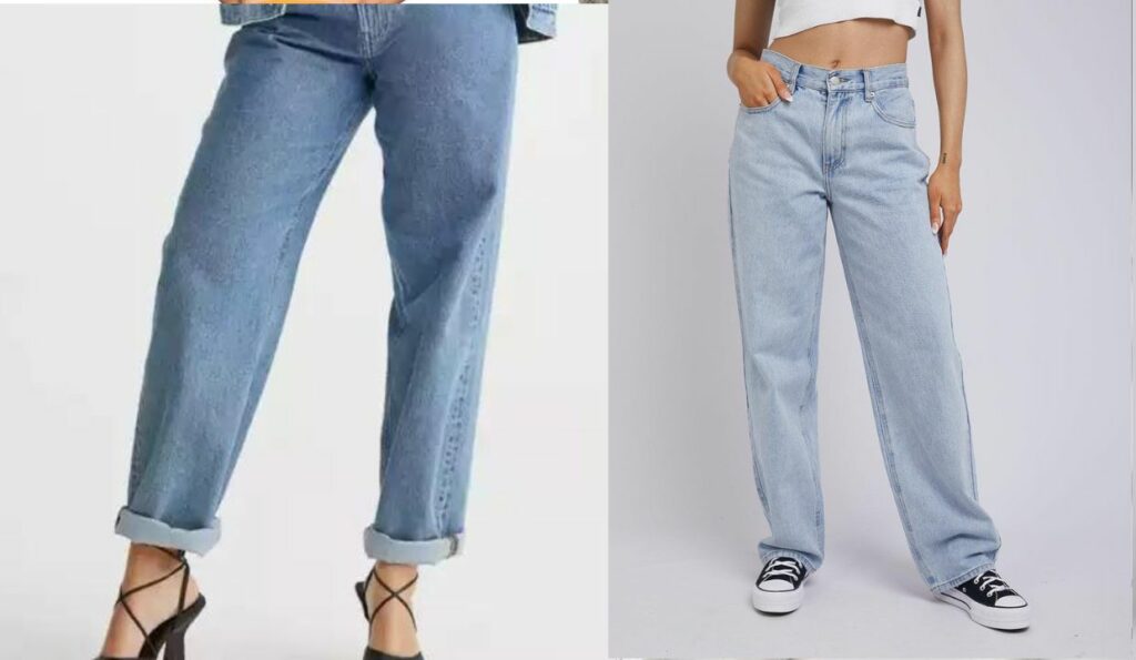Straight or Cigarette jeans