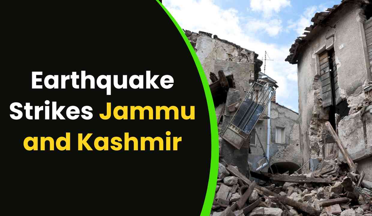 Earthquake Strikes Jammu and Kashmir