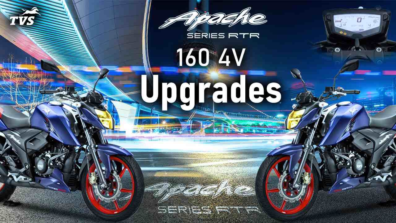 2024 Apache RTR 160 4V with Exciting Upgrades
