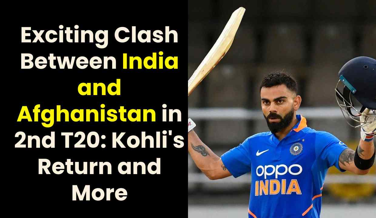 India and Afghanistan in 2nd T20