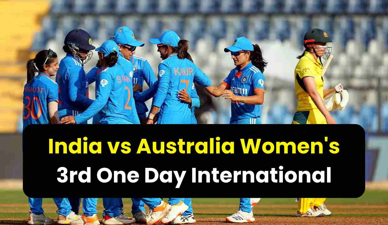 India vs Australia Women's 3rd One Day International