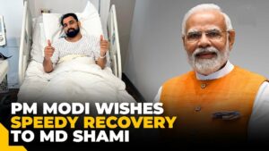 Narendra Modi wished Mohammed Shami