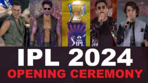The IPL 2024 Opening Ceremony was a star-studded affair.