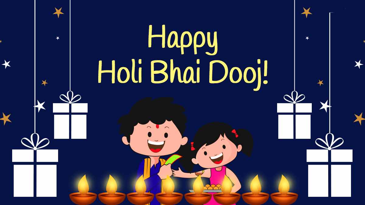 Holi Bhai Dooj is celebrated immediately after Holi in most parts of Uttar Pradesh. Hindus celebrate this festival as a chance to get closer to each other.