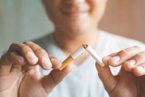 Smoking, a habit of many, is associated