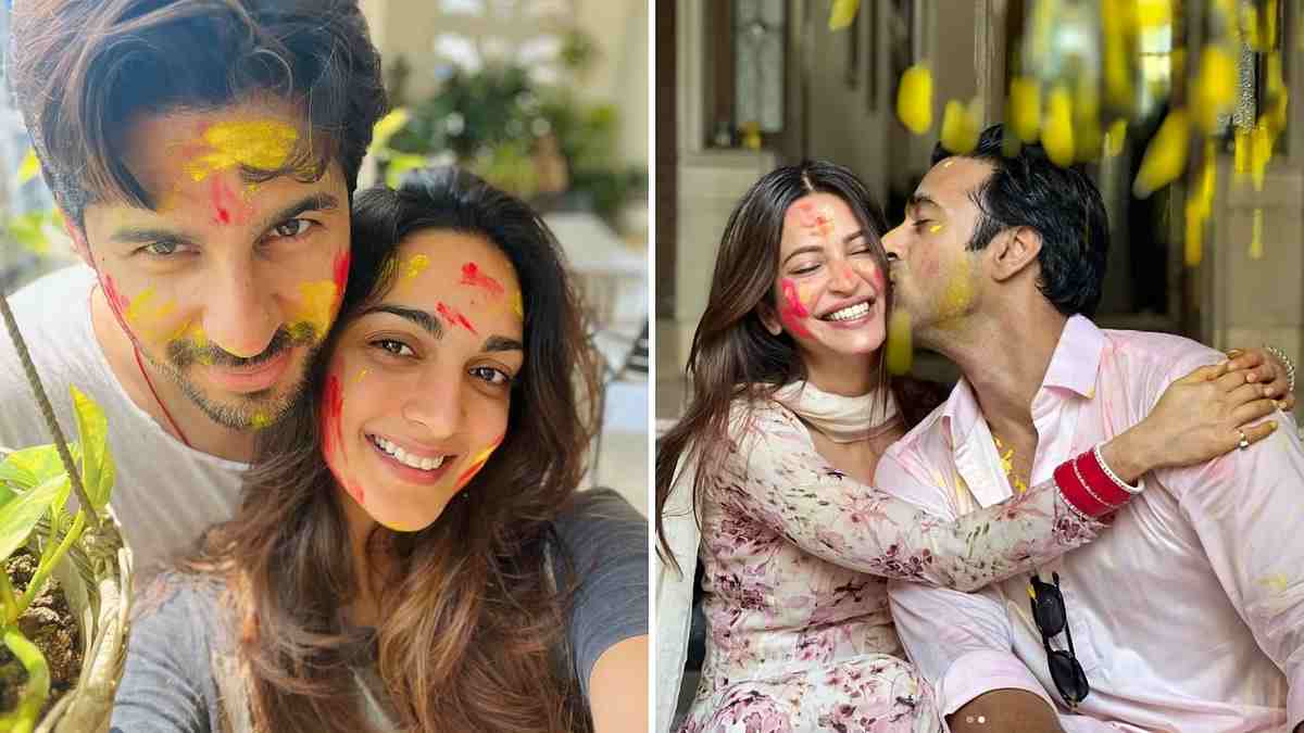 As several Bollywood couples celebrate the festival of colors i.e, Holi on Monday, let us take a look at their adorable social media posts.