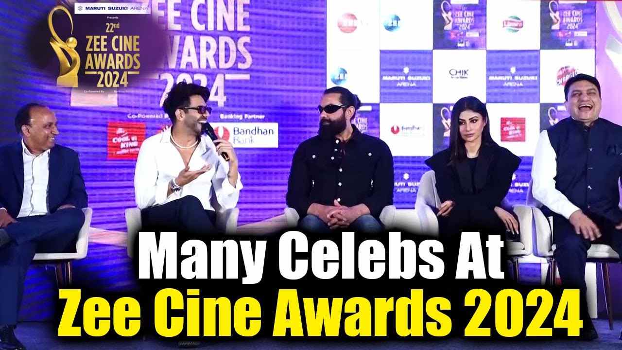 Zee Cine Awards this year. Shah Rukh Khan,
