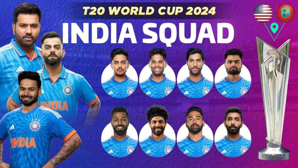 india t20 world cup team 2024