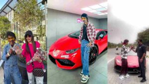 Dolly Chaiwala's viral video Driving Lamborghini in style