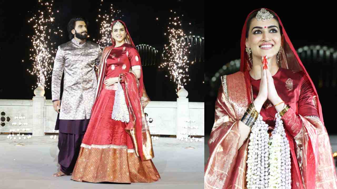 Ranveer Singh and Kriti Sanon brighten up Kashi 