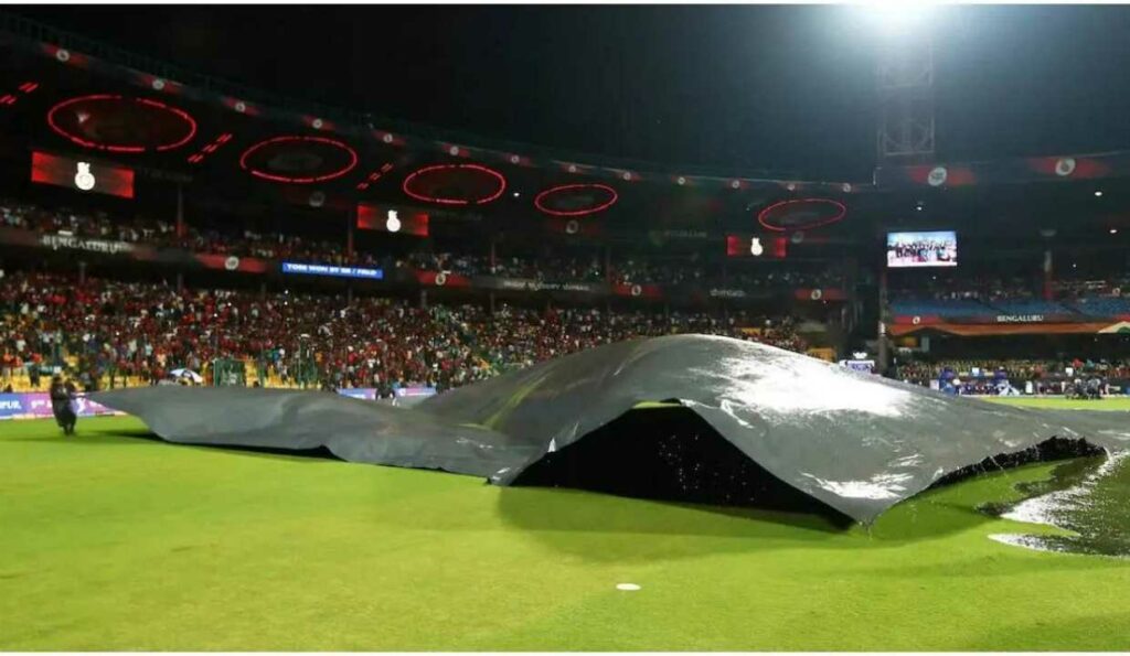 RCB vs CSK Rain will spoil Bangalore's game